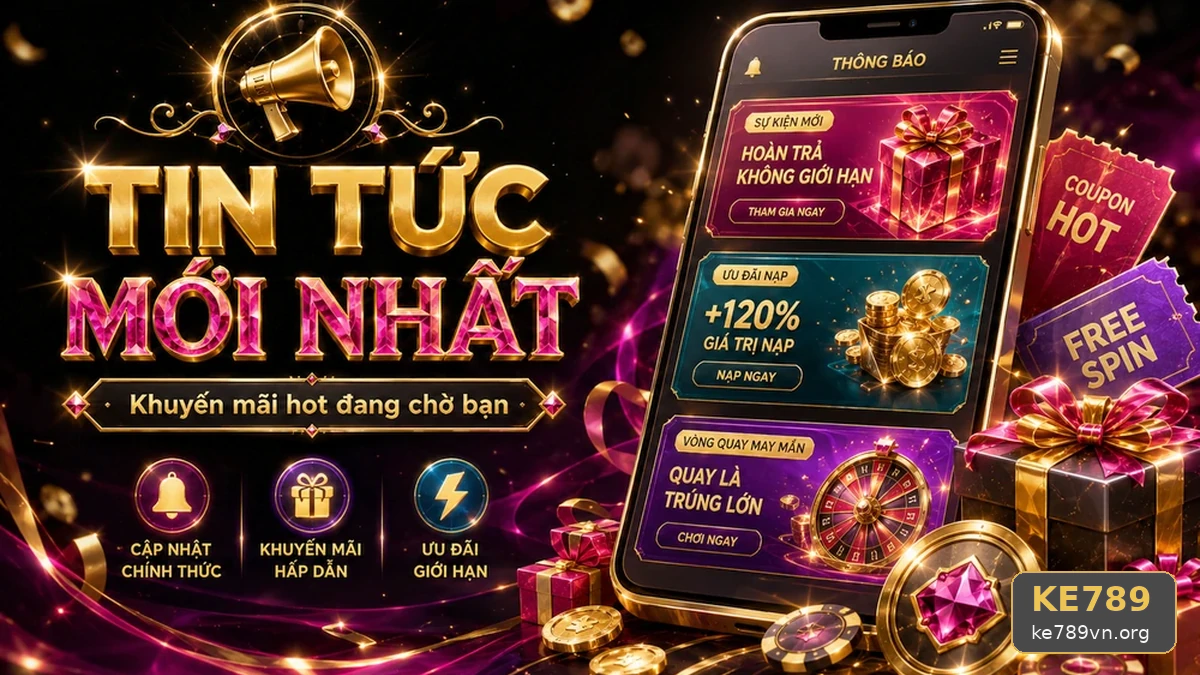 Đăng Nhập KE789 Trên Điện Thoại: Đọc Cảnh Tin Mới, Ưu Đãi Và Điều Kiện Khuyến Mãi An Toàn